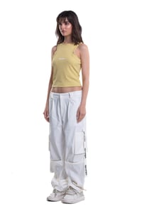 Women Tank Top Yellow - Image 4