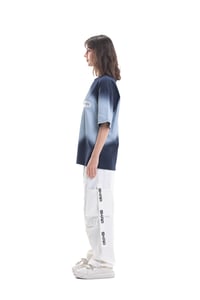Spray Painted T-Shirt Blue - Image 5