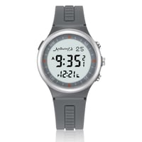 Al-harameen Sport Wrist Watch HA-6504 - Gray Color - Image 1
