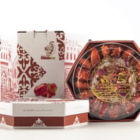 Premium Almond-Stuffed Dates (Hexagon Package) - Image 1