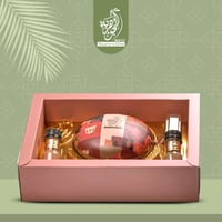 علبة القيصرية (تمر خلاص كهرمان محشي باللوز مع تغمسية الهيل والقهوة) - صورة 1
