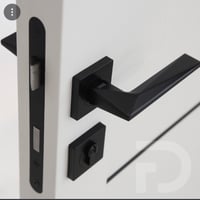 مسكات ابواب مفصول اسود BLK  - صورة 1