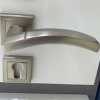 مسكات ابواب مفصول فضي مطفي DSM - صورة 1