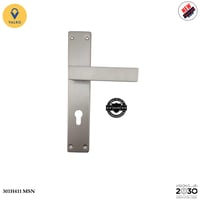 مسكات مقابض ابواب 301H411 فضي - صورة 1