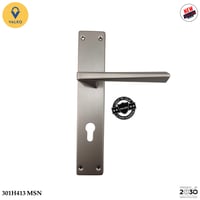 مسكات مقابض ابواب 301H413 فضي - صورة 1