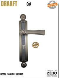 مسكات مقابض ابواب زنك 9016H1005 برنزي DRAAFT - صورة 1
