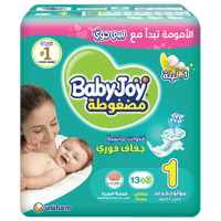 حفاضات بيبي جوي رقم 3 – 12 قطعة - صورة 1