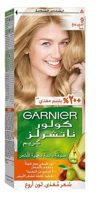 صبغة شعر غارنييه أشقر فاتح جدا رقم 9 - صورة 1