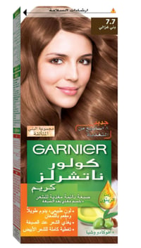 صبغة شعر غارنييه بني غزالي رقم 7.7 - صورة 1