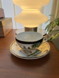 Very Fine Vintage Eggshell Porcelain 50s - Image 3