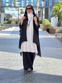 سوت كتان مقلمة - صورة 2