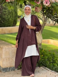 سوت كتان مقلمة - صورة 6