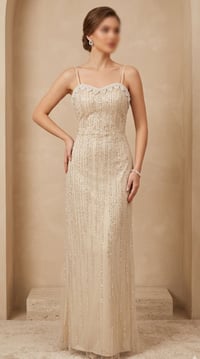 فستان سهرة طويل وأنيق (Maxi Dress) - صورة 1