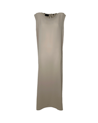 Beige Basic Dress - Image 5