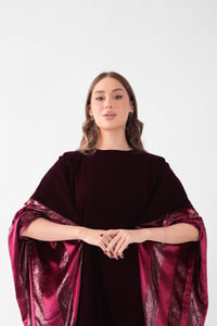 Ruby Velvet Dress - Image 2