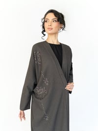 Wool on Silk Embroidered - Image 1