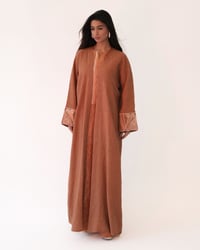 Embroidered Orange Cotton - Image 3