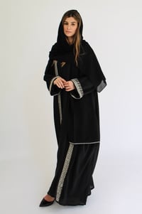 Black Blended Crepe  - Image 4