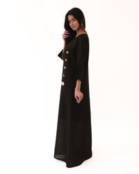 Brown Linen Embroidered - Image 3