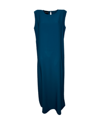 Petrol Basic Dress - Image 5