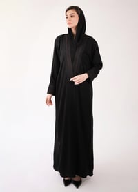 Crepe Silk Embroidered Copper Brown - Image 5