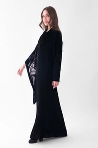 Patterned Sleeve Dress - Image 5
