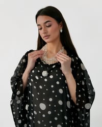 Polka Chiffon Dress - Image 2