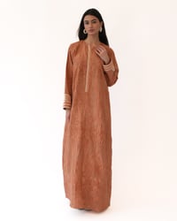 Embroidered Orange Cotton - Image 4