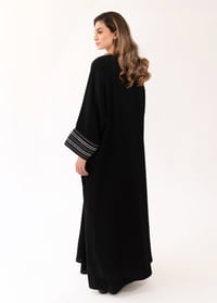 Crepe Silk Embroidered White - Image 4