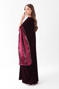 Ruby Velvet Dress - Image 4