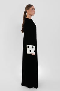 Black Velvet Polka Dots - Image 4