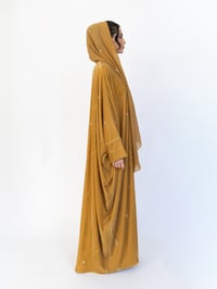 Mustard Velvet Embroidered - Image 2