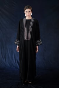 Crepe Silk Embroidered White - Image 1