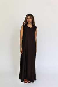 Brown Basic Dress - Image 1