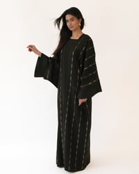 Olive Beaded Linen - Image 3