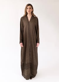 Washed Silk Olive - Image 4