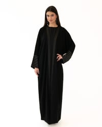 كريب مخطط اسود ابيض  - صورة 1