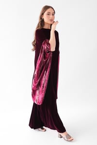 Ruby Velvet Dress - Image 1