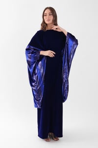 Sapphire Velvet Dress - Image 2