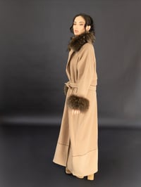 Wool and Cashmere Coat Farwa - Image 5