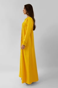 Yellow Cashmere Embroidered  - Image 4