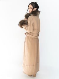 Wool and Cashmere Coat Farwa - Image 4