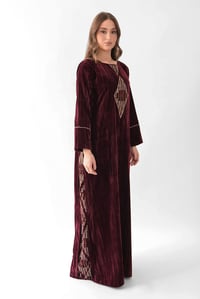 Deep Crimson Embellished - Image 1