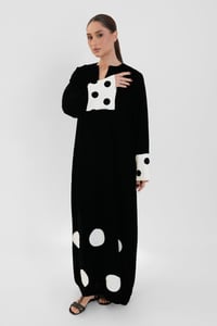 Black Velvet Polka Dots - Image 5