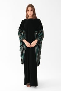 Emerald Velvet Dress - Image 4