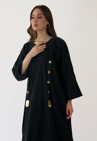 Embroidered Velvet Dress  - Image 2