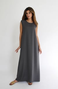 Light Grey Basic Dress - Image 1