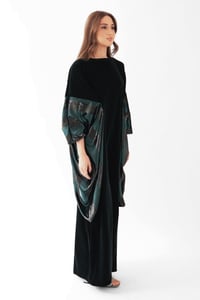 Emerald Velvet Dress - Image 5