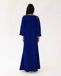 Crepe with Crystal Sleeve Dress - Image 5
