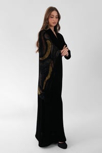 Patterned Sleeve Dress - Image 3
